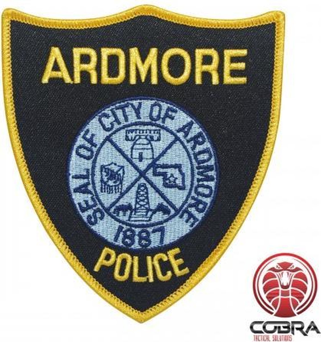 Ardmore Police geborduurde patch | Strijkpatches | Military Airsoft